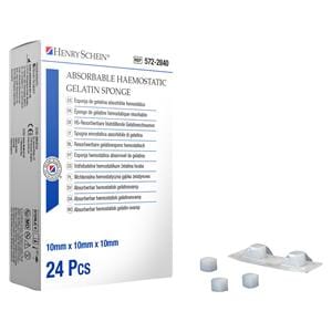 SPUGNE DI GELATINA - Blisters da 24 pz. singoli (mm 10 x 10 x 10)