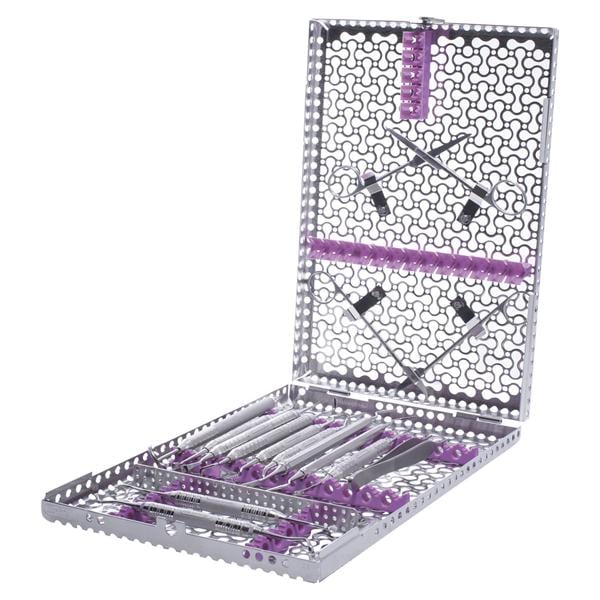 CASSETTE IMS SERIE INFINITY 18 STRUMENTI 1 DIN CHIRURGICA - Cassetta per 18 strumenti 1 DIN chirurgica - PREZZO A RICHIESTA