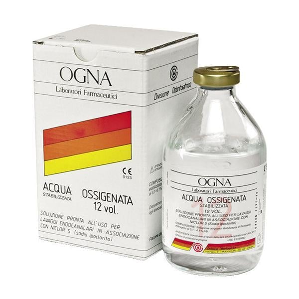 ACQUA OSSIGENATA per lavaggi canalari - Flacone da 250 ml