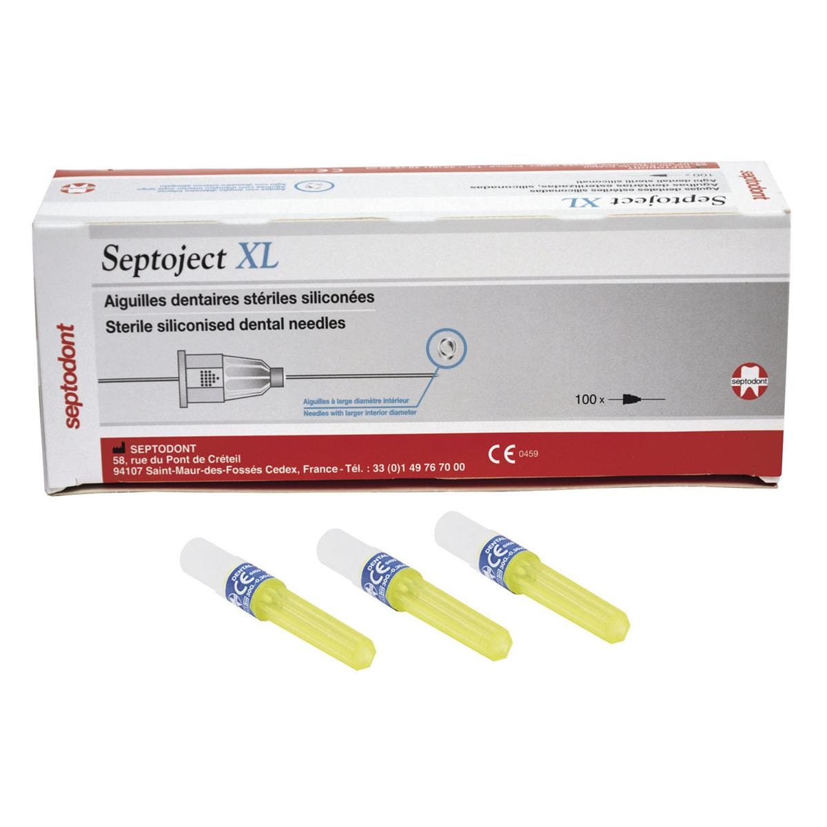 SEPTOJECT AGHI 30 G Ø 0,3 mm - Lunghezza 21 mm - XL, blu