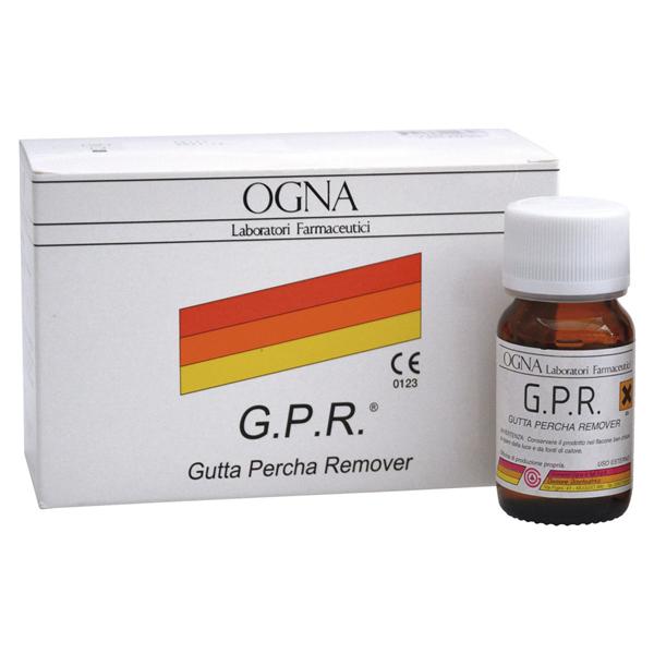 G.P.R. GUTTA PERCHA REMOVER (AD ESAURIMENTO) - Confezione: 2 flaconi da 30 g cad. + 5 pipette erogatrici