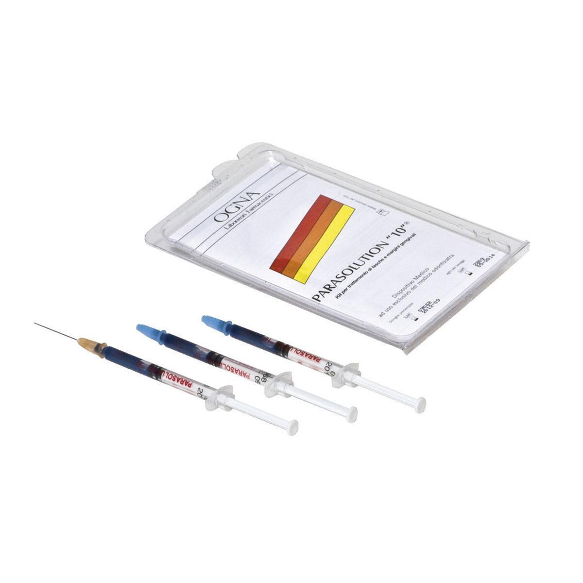 PARASOLUTION “10” CONFEZIONE ECONOMICA (AD ESAURIMENTO) - Confezione: (4 confezioni singole): 12 siringhe monopaziente da 0,5 ml