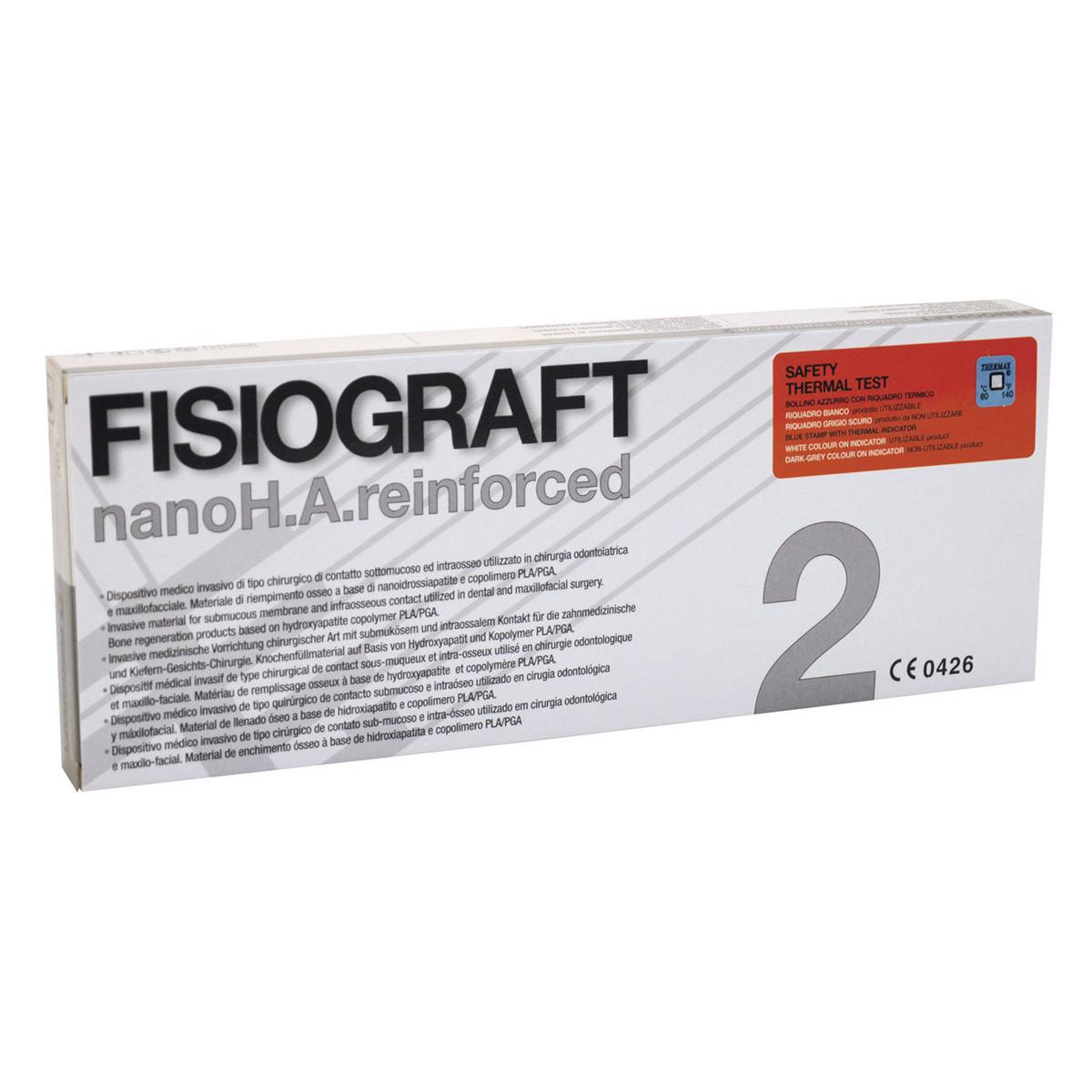 FISIOGRAFT NANOH.A. REINFORCED - Confezione: 2 siringhe monouso sterili da 1 ml cad.