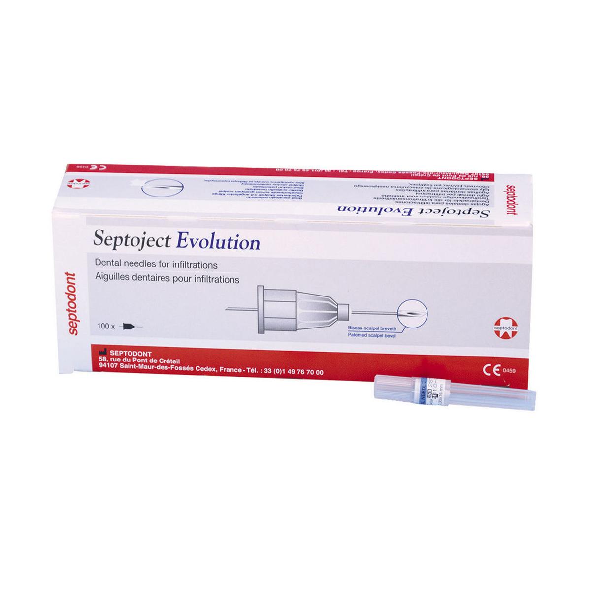 SEPTOJECT EVOLUTION AGHI 30 G Ø 0,3 mm - Lunghezza 9 mm, viola