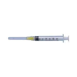 SIRINGHE STERILI - 27 G (Ø 0,4 x 3,2 mm), giallo - 3 cc