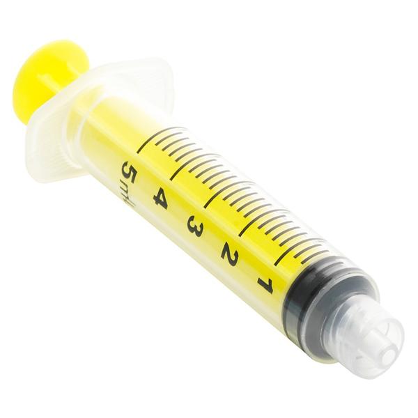 COLOR SYRINGES senza ago - 5 ml - colore giallo