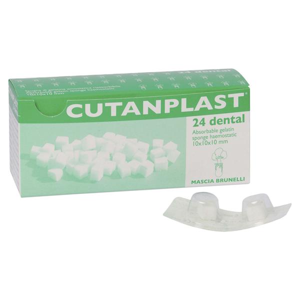 CUTANPLAST DENTAL (AD ESAURIMENTO) - Blisters da 24 pz. singoli (mm 10 x 10 x 10)