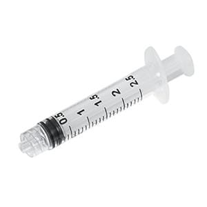SIRINGHE STERILI MONOUSO SENZA AGO - Siringa da 2,5 ml