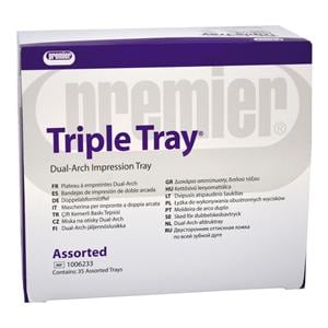 TRIPLE TRAY - Assortimento completo da 35 pz.: (5 pz. per misura)