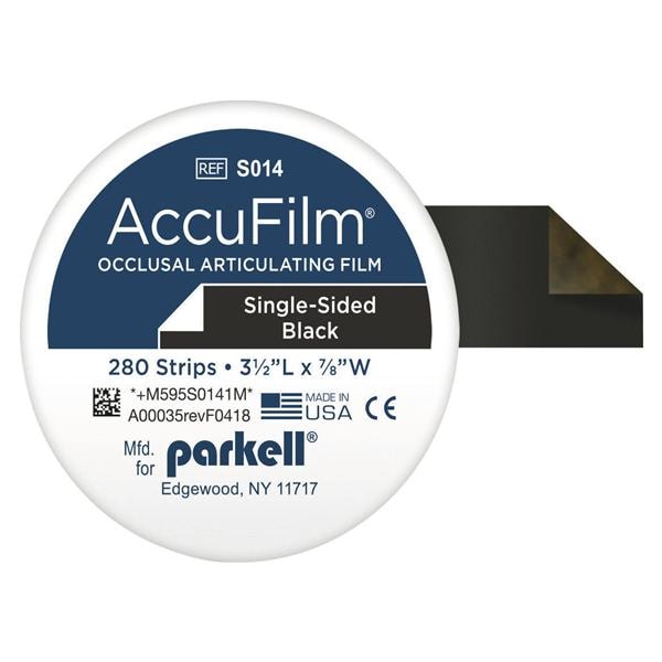 ACCUFILM - Accufilm singola - colore nero per occlusione centrica