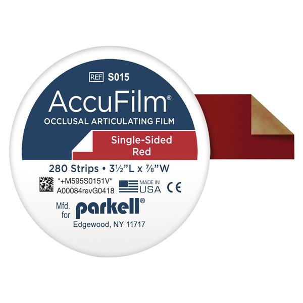 ACCUFILM - Accufilm singola - colore rosso per occlusione laterale