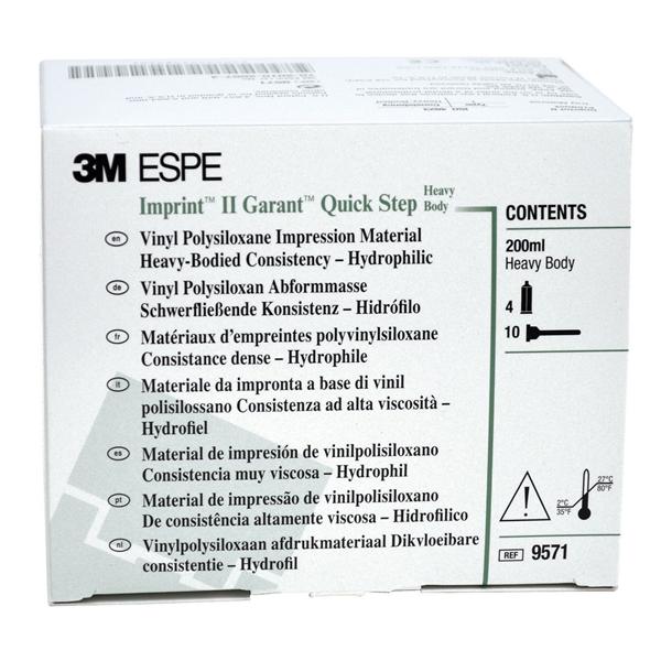 IMPRINT II GARANT QUICK STEP (PER MISCELAZIONE MANUALE) - Heavy Body, verde (puntali large verdi)