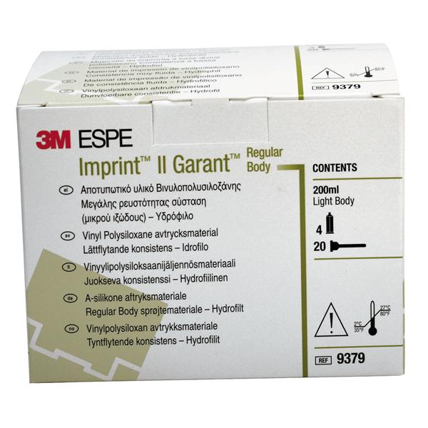 IMPRINT II GARANT (PER MISCELAZIONE MANUALE) - Regular Body, verde (20 puntali small gialli)