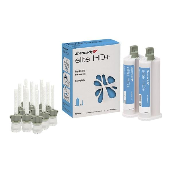 ELITE HD+ RIBASANTI (PER MISCELAZIONE MANUALE) - Light Body Normal Set - idrocompatibile a bassa viscosità - azzurro