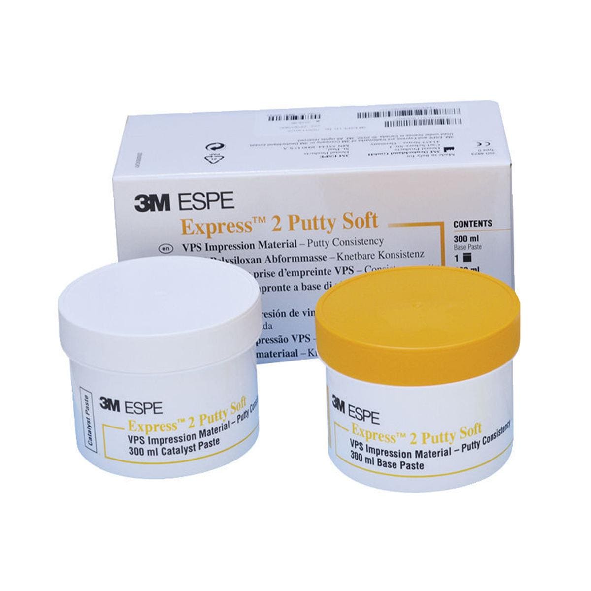 EXPRESS 2 PUTTY (PER MISCELAZIONE MANUALE) - 36843 - Soft ad indurimento normale, (arancio)