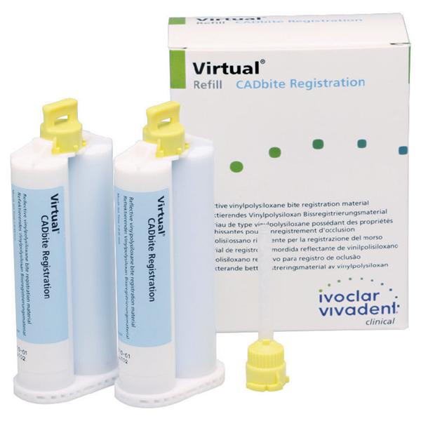 VIRTUAL CADBITE - Confezione: 2 cartucce da 50 ml cad. + 12 puntali verdi
