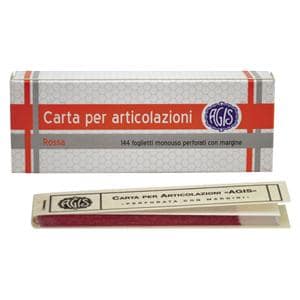 CARTA PER ARTICOLAZIONE - 30 &#181; - colore rosso, extra sottile