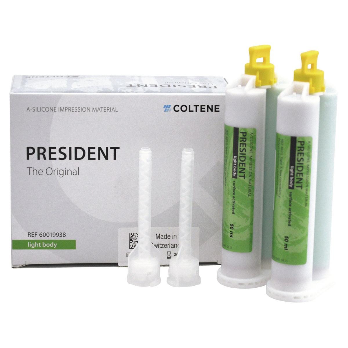 PRESIDENT THE ORIGINAL RIBASANTI IN CARTUCCE (PER MISCELAZIONE MANUALE) - Light Body - Bassa viscosità - confezione: 2 x 50 ml c