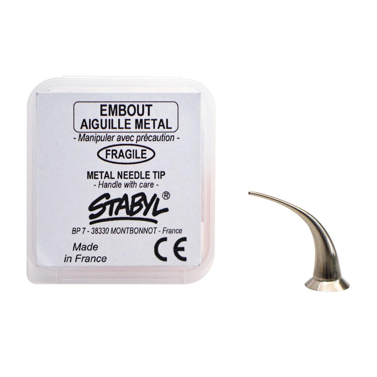 PUNTALI PER SIRINGA - Puntale metallico per elastomeri