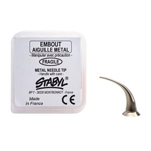 PUNTALI PER SIRINGA - Puntale metallico per elastomeri