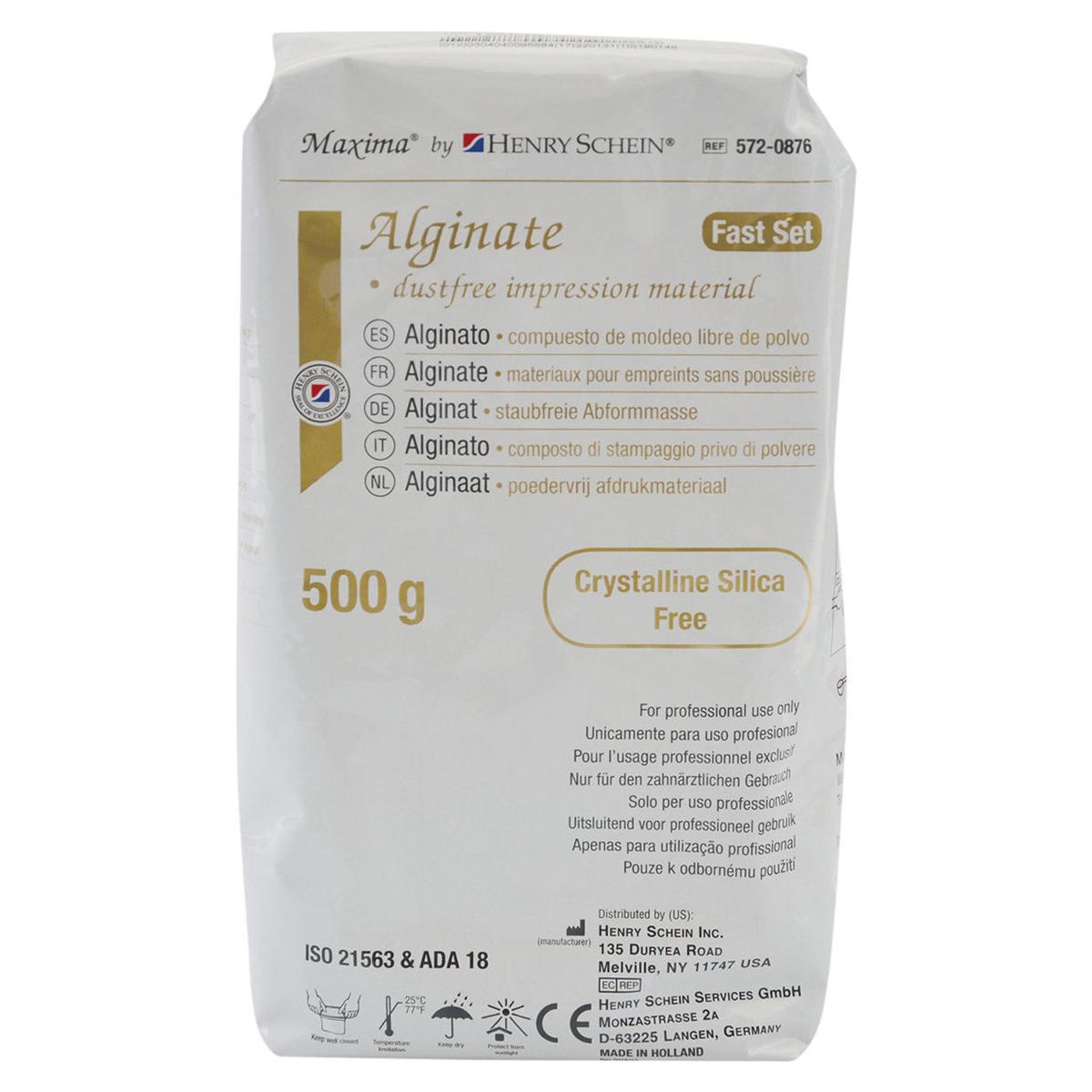 MAXIMA ALGINATE FAST SET - Economica: 20 buste da 500 g cad.