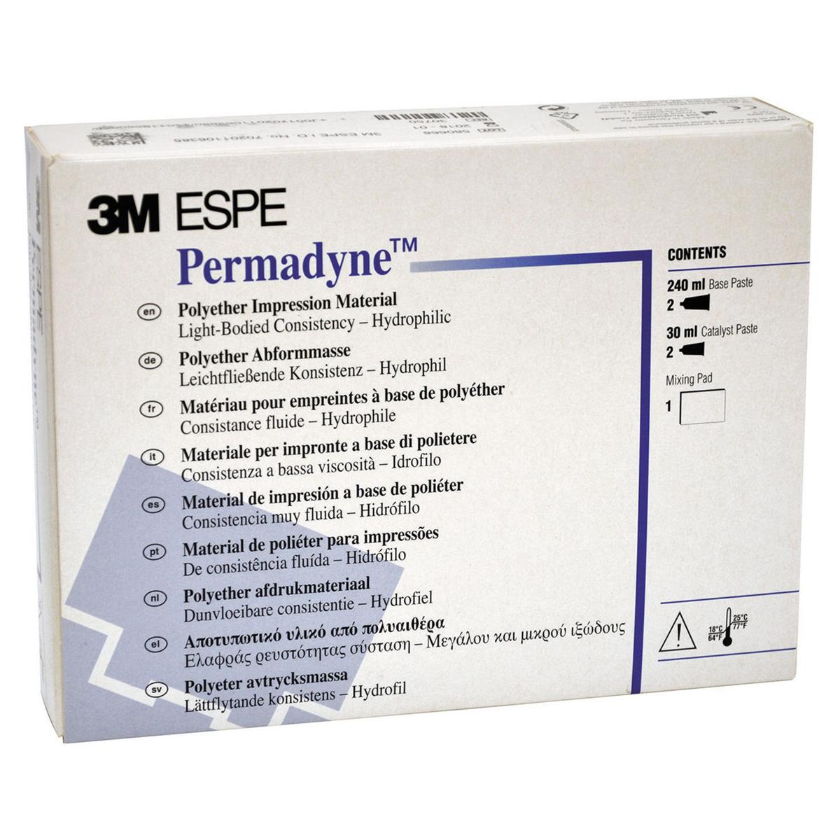 PERMADYNE (in tubi) - Blu - Bassa viscosità L (Light body)
