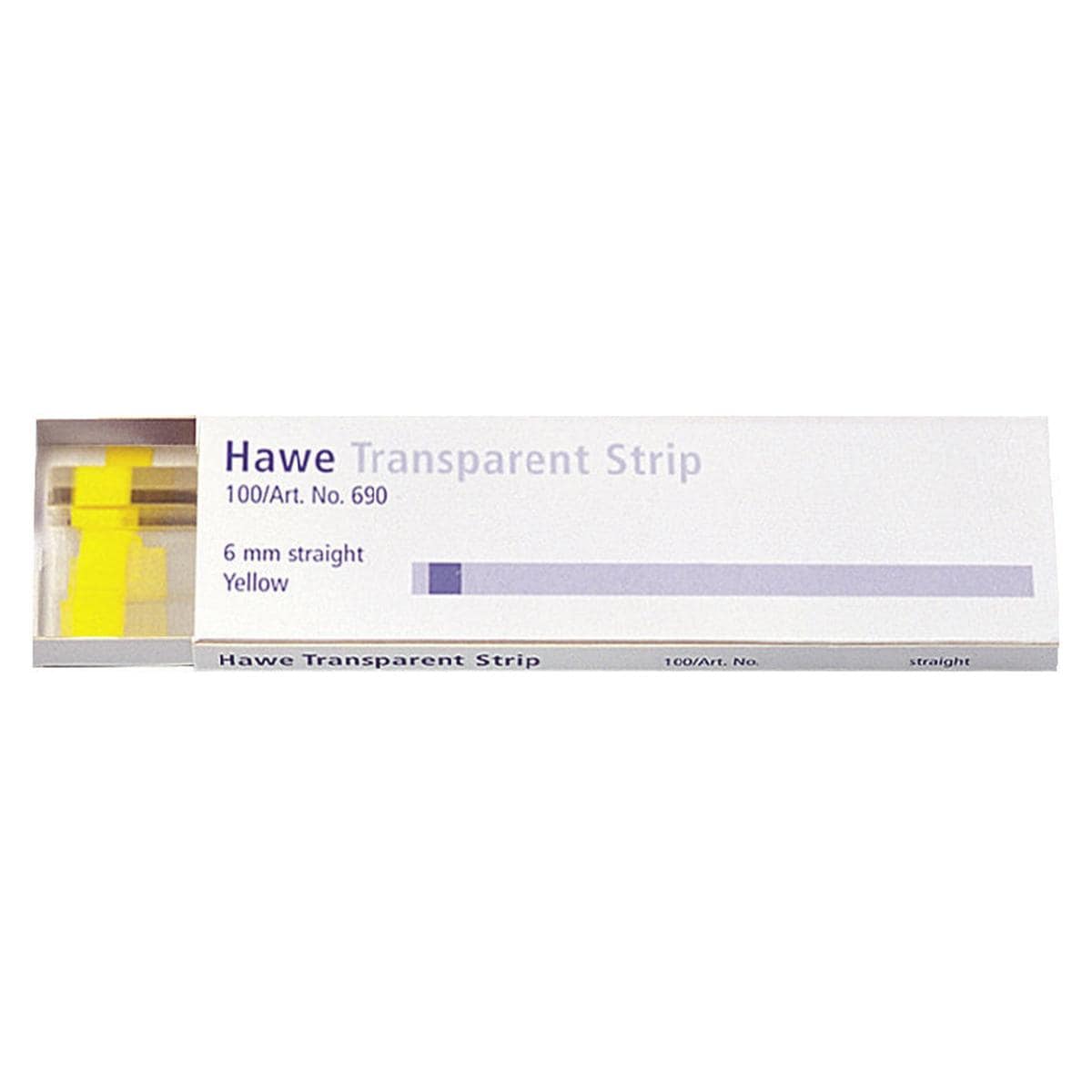 HAWE TRASPARENT STRIP - nr. 690 Altezza 6 mm