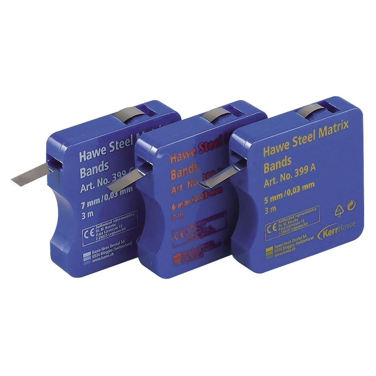 HAWE STEEL MATRIX BANDS (AD ESAURIMENTO) - Altezza 7 mm Spessore 0,03 mm