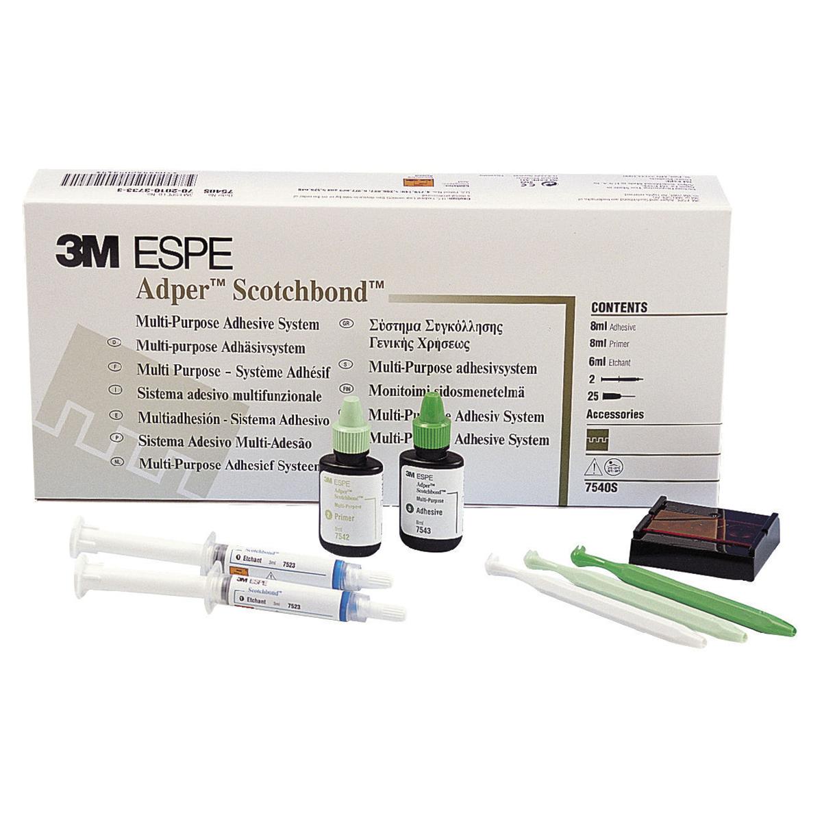 ADPER SCOTCHBOND MP KIT - Primer e Adesivo da 8 ml cad., Scotchbond mordenzante 2 siringhe da 3 ml cad.