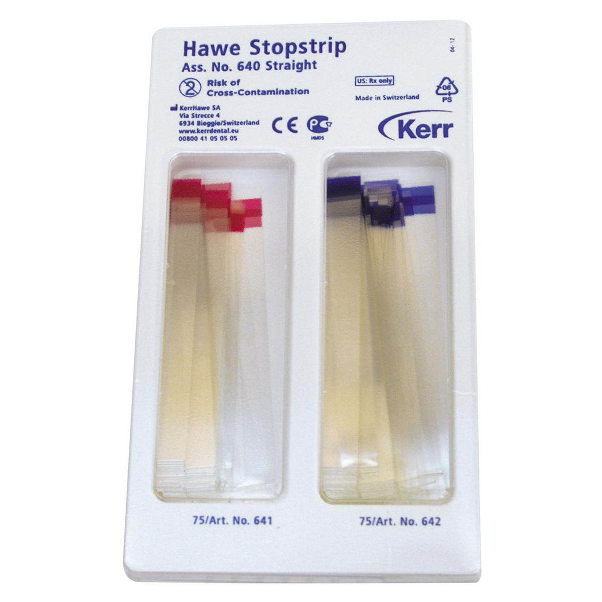 HAWE STOPSTRIP - 150 matrici diritte (75 pz. larghezza 8 mm, 75 pz. larghezza 10 mm)