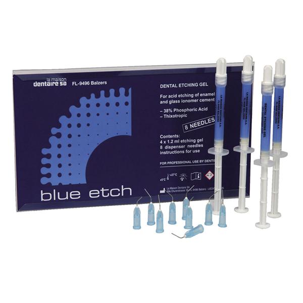 BLUE ETCH - 4 siringhe da 1,2 ml cad.+ 8 puntali 25 G
