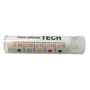 FRESE CALIBRATE PER PERNI TECH - Ø mm 0,8