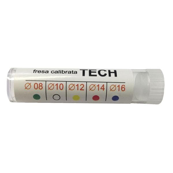 FRESE CALIBRATE PER PERNI TECH - Ø mm 0,8