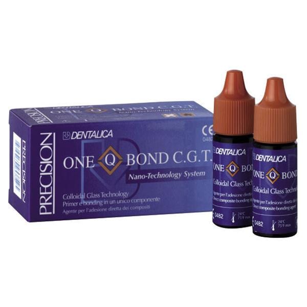 ONE-Q-BOND C.G.T. - Adesivo - 2 flaconi da 5 ml cad.