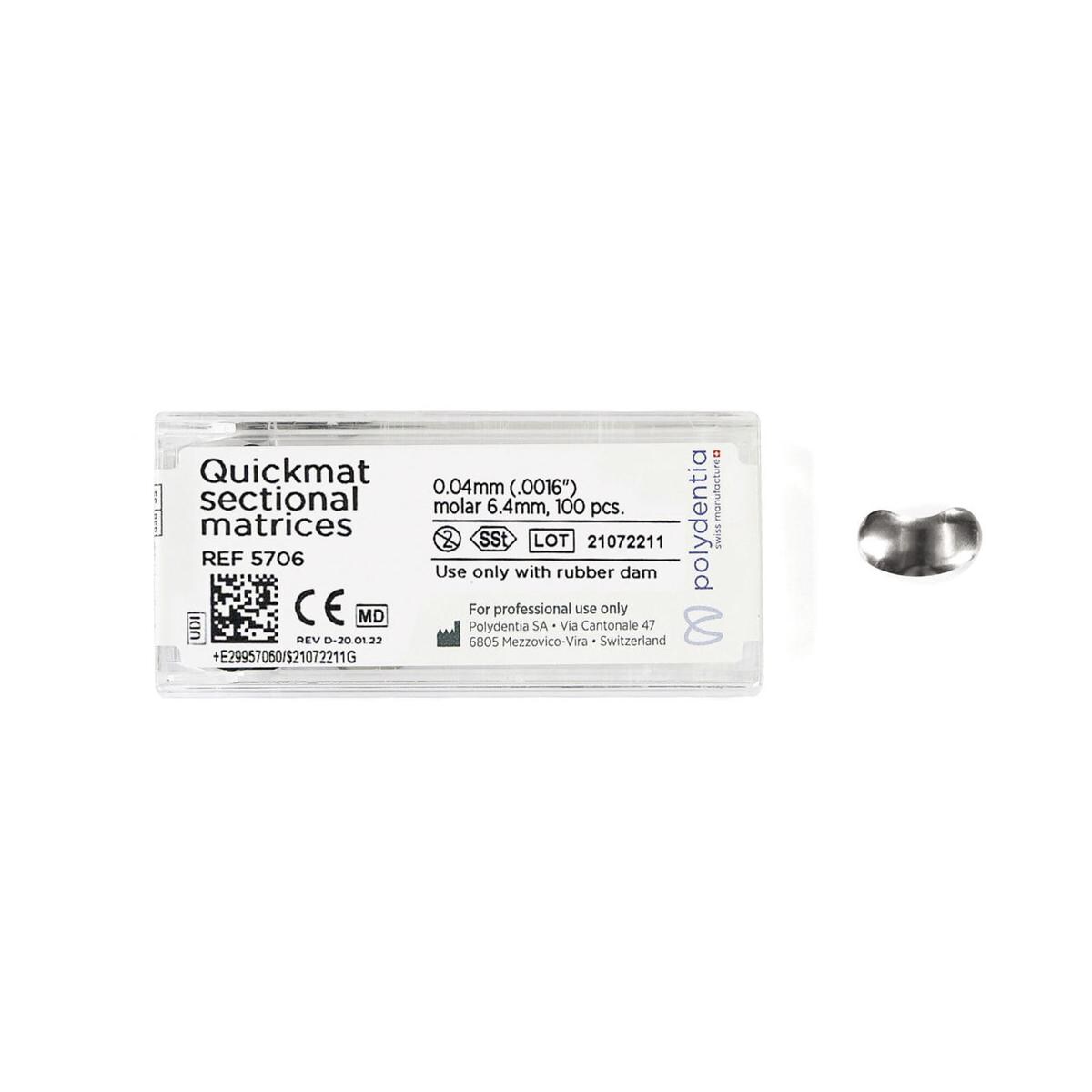 QUICKMAT DELUXE RICAMBI - Altezza 6,4 mm Spessore 0,04 mm