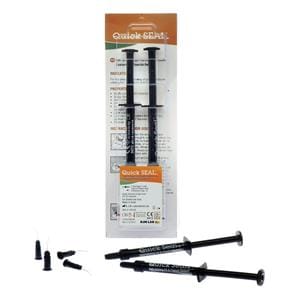 QUICK SEAL - Kit: 2 siringhe da 1,2 ml cad., 4 puntali applicatori 25 G