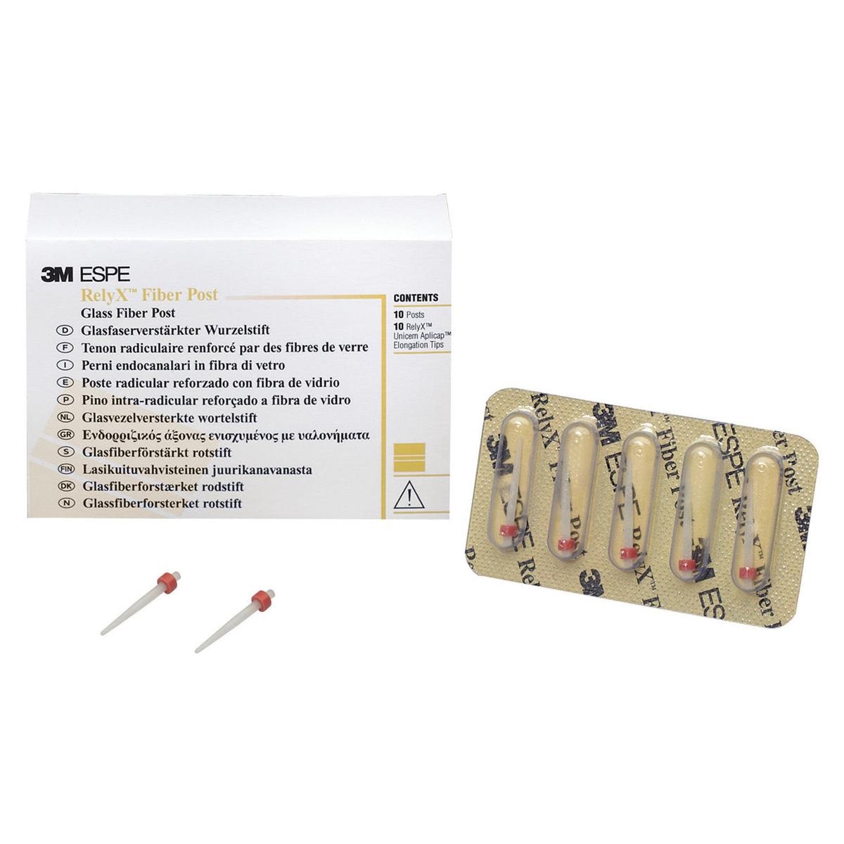 RELYX FIBER POST PERNI - Misura 0/conicità 5% Ø min/max mm 0,6/1,1