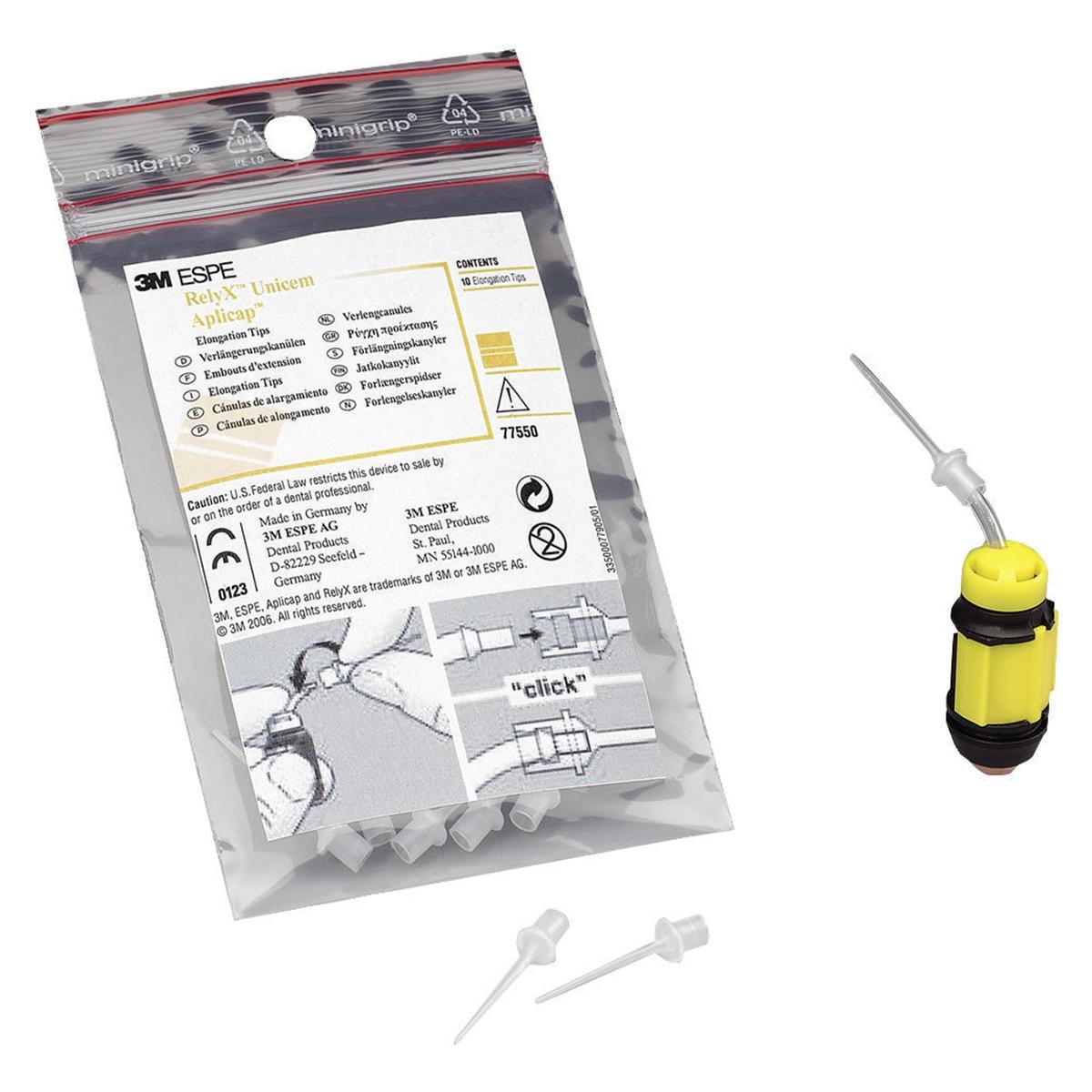 RELYX UNICEM APLICAP ELONGATION TIPS - Confezione da 10 pz.