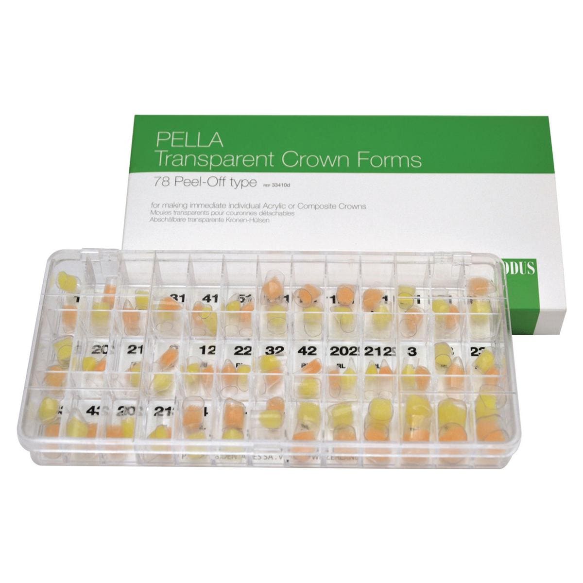 ODUS PELLA KIT - Assortimento 78 corone (39 paia R/L)