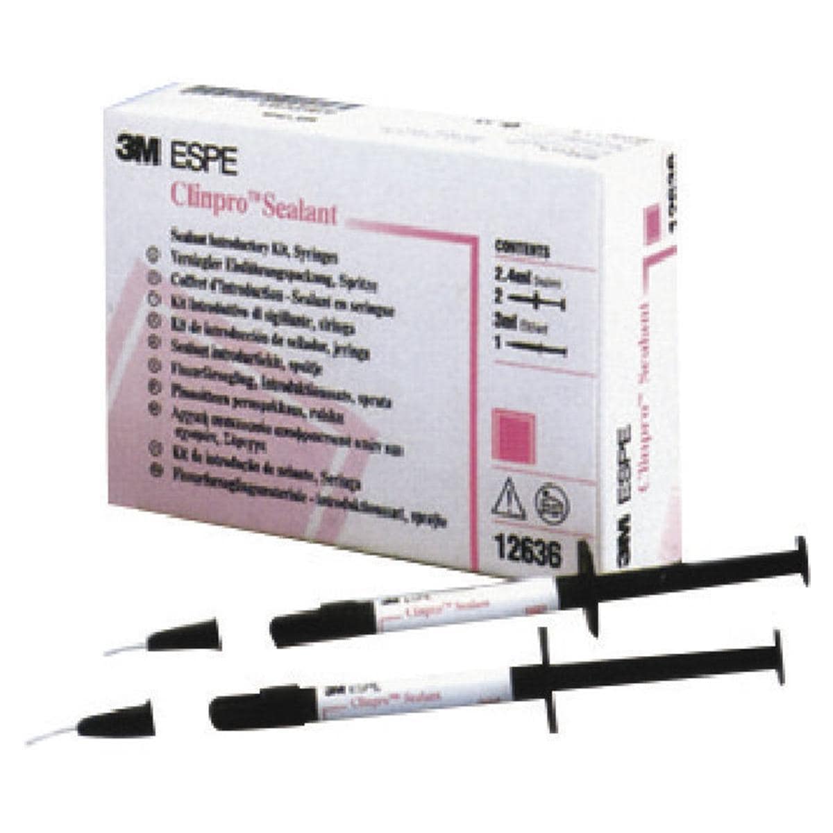 CLINPRO SEALANT KIT - Intro Kit: 2 siringhe da 1,2 ml cad., 1 siringa Scotchbond Universal Etching da 3 ml e 45 applicatori