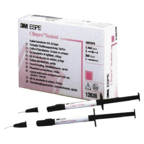 CLINPRO SEALANT KIT - Intro Kit: 2 siringhe da 1,2 ml cad., 1 siringa Scotchbond Universal Etching da 3 ml e 45 applicatori