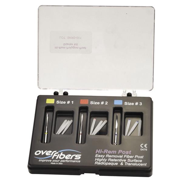 HI-REM POLYGON POST STARTER KIT - 9 perni (3 pz. x mis. 1,2,3) e 3 frese