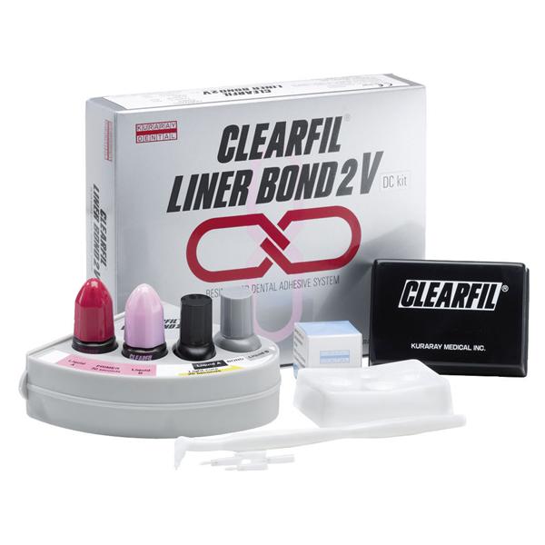 CLEARFIL LINER BOND 2V dual cure KIT (ad esaurimento) - Primer (Liquid A+B da 6 ml cad.) e Bond (Liquid A da 5 ml e Liquid B da