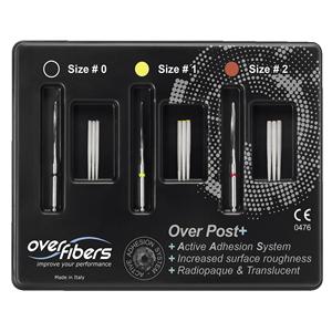 OVER POST+ KIT - 9 perni (3 pz. x mis. 0,1,2) e 3 frese