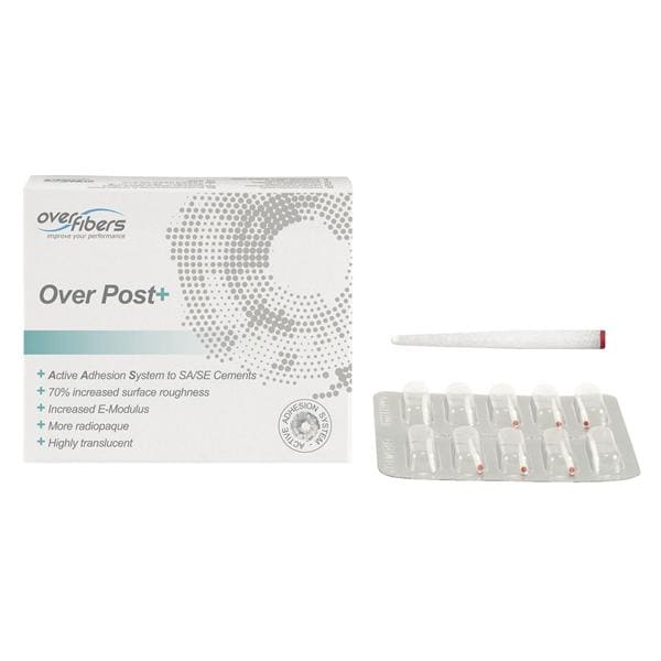 OVER POST+ PERNI - mis. 2 conicità 6% - Ø min/max mm 0,8/1,6