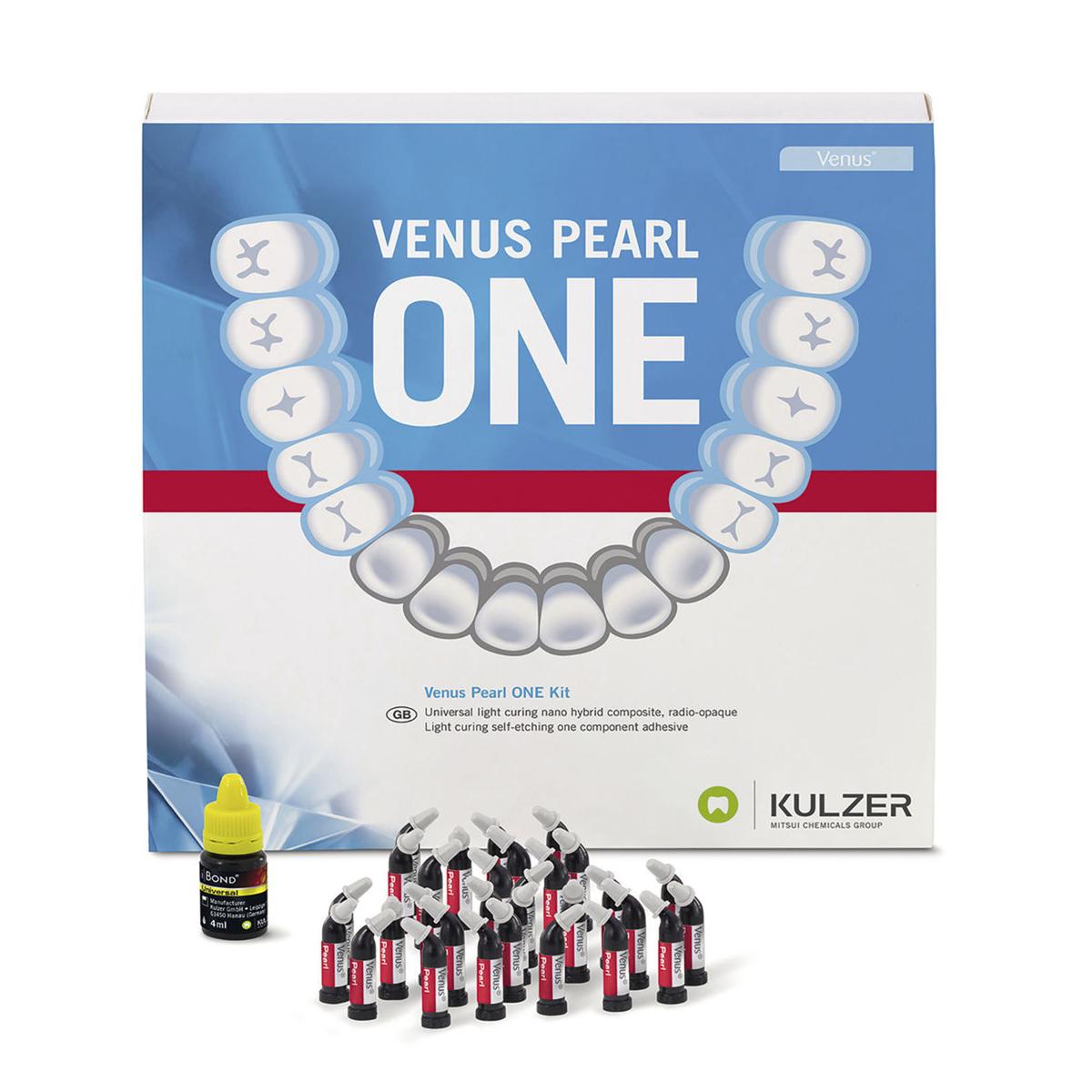 VENUS PEARL ONE SHADE KIT - Kit capsule: 30 x 0.2 gr cad. , 1 flacone da 4 ml iBond Universal