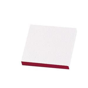 BLOCCHETTI IN CARTA BIANCA CON BASE ANTISCIVOLO - Misura cm 7 x 8 - 10 blocchetti da 60 fogli