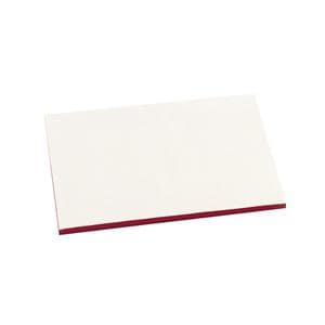 BLOCCHETTI IN CARTA BIANCA CON BASE ANTISCIVOLO - Misura cm 24 x 15 - 5 blocchetti da 35 fogli