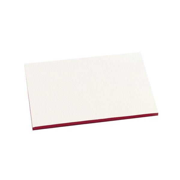BLOCCHETTI IN CARTA BIANCA CON BASE ANTISCIVOLO - Misura cm 24 x 15 - 5 blocchetti da 35 fogli