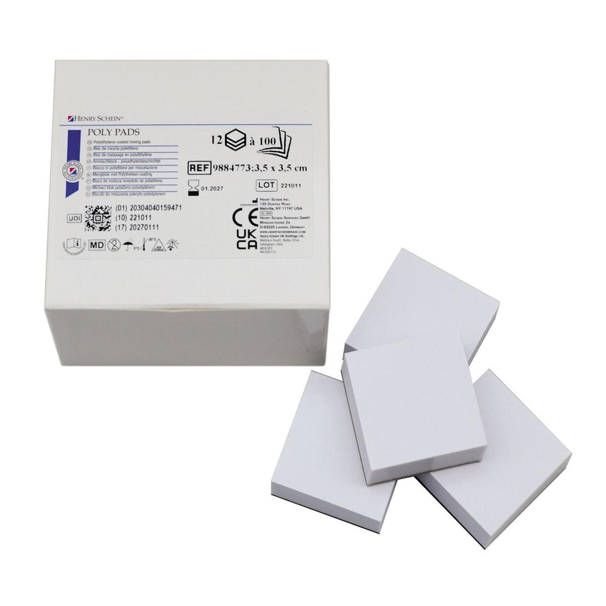 BLOCCHETTI IN CARTA POLITENATA - Misura cm 3,5 x 3,5 - 12 pz.